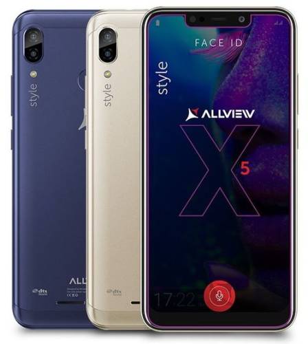 Smartphone Allview Soul X5 Style, Procesor Octa-core, 2GHz/1.5Ghz, IPS LCD Capacitive touchscreen 6.2inch, 3GB RAM, 32GB FLASH, Camera Duala 13MP + 2MP, Wi-Fi, 4G, Dual Sim, Android (Auriu)