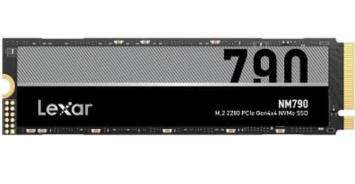 SSD Lexar NM790, 4TB, M.2 2280, PCIe Gen 4×4, NVMe 1.4, 12nm, SLC