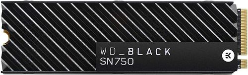 SSD Western Digital Black SN750, Heatsink, 1TB, M.2 2280, PCIe NVMe Gen. 3.0 x4
