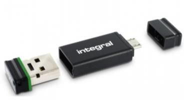 Stick USB Integral Fusion, 16GB, USB 2.0 (Negru)