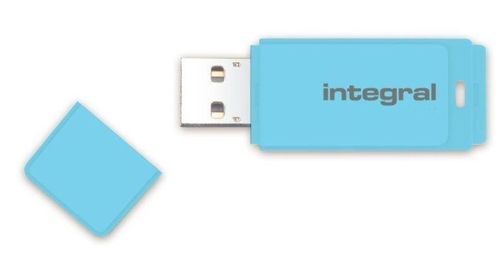 Stick USB Integral Pastel, 64GB, USB 3.0 (Turcoaz) 
