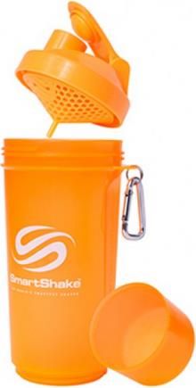 Sticla pentru sport si drumetii Smart Shake SLIM 500 P, 500ml (Portocaliu)
