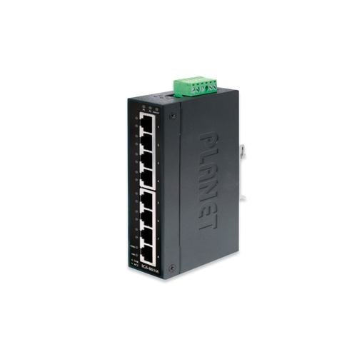 Switch industrial Gigabit Ethernet gestionat, PLANET IGS-801M