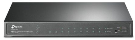 Switch TP-LINK T1500G-10PS, Gigabit, 8 Porturi, PoE