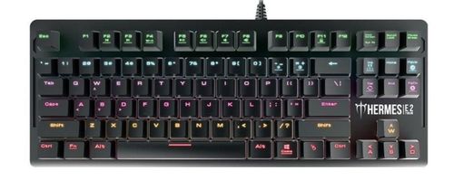 Tastatura Gaming Gamdias Hermes E2, Iluminare LED (Negru)