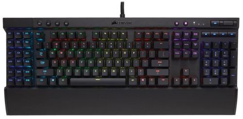 Tastatura Gaming Mecanica Corsair K95 Platinum, Cherry MX Brown, Layout US (Negru)