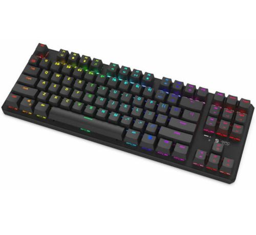 Tastatura Gaming Mecaninca SPC Gear GK530 Tournament Kailh Red, Iluminare RGB (Negru)