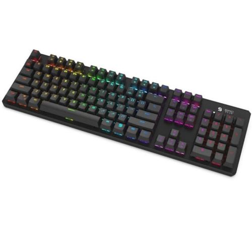 Tastatura Gaming Mecaninca SPC Gear GK540 Magna Kailh Brown, Iluminare RGB (Negru)