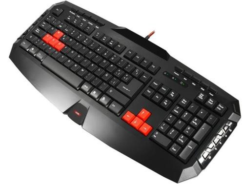 Tastatura Gaming Tacens MK1, USB, Logo Iluminat (Negru)