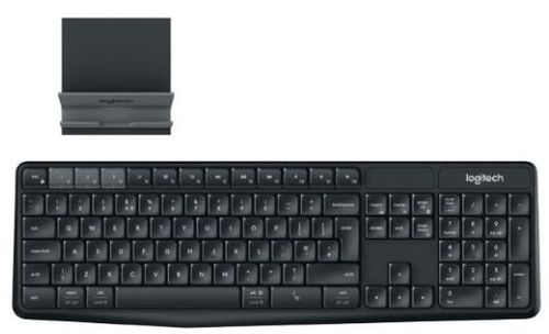 Tastatura Logitech K375s, Wireless (Negru)