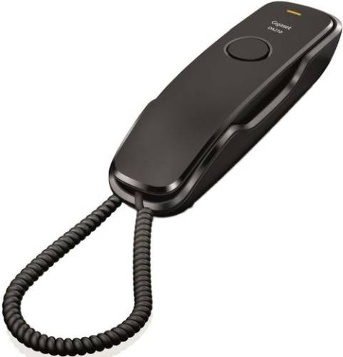 Telefon fix cu fir Gigaset DA210 (Negru)