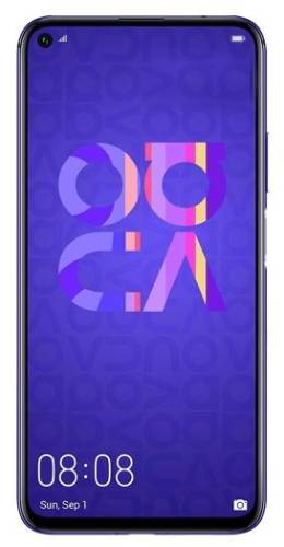 Telefon Mobil Huawei Nova 5T, Procesor HiSilicon Kirin 980, Octa-Core, IPS LCD Capacitive touchscreen 6.26inch, 8GB RAM, 128GB Flash, Camera Quad 48 + 16 + 2 + 2 MP, 4G, Wi-Fi, Dual SIM, Android (Violet)