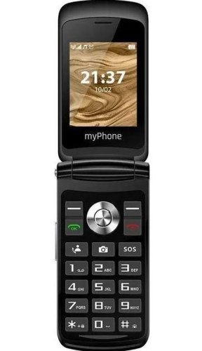 Telefon mobil myPhone Waltz, 2G, Dual SIM (Negru)