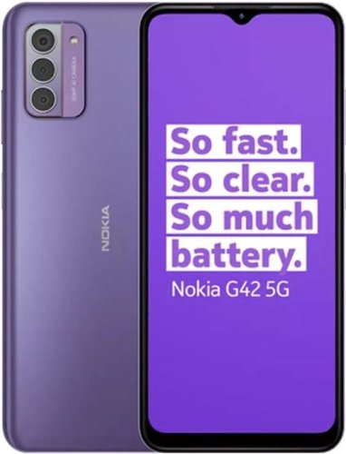 Telefon Mobil NOKIA G42, Procesor Qualcomm SM4350-AC Snapdragon 480+ 5G, IPS LCD touchscreen 6.56inch, 6GB RAM, 128GB Flash, Camera Tripla 50+2+2MP, Wi-Fi, 5G, Dual Sim, Android (Violet)