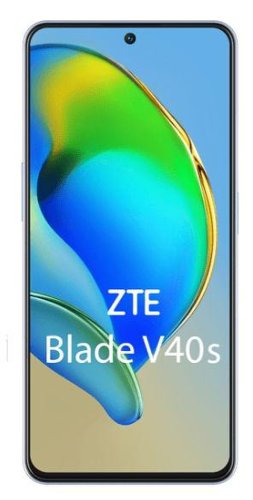 Telefon Mobil ZTE Blade V40s, Procesor Unisoc UMS512T T618 Octa-Core, AMOLED 6.67, 6GB RAM, 128GB Flash, Camera Tripla 50 + 5 + 2 MP, Wi-Fi, 4G, Dual SIM, Android (Albastru)