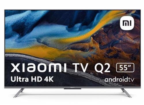 Televizor QLED Xiaomi 139 cm (55inch) Q2, Ultra HD 4K, Smart TV, WiFi, CI+