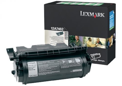Toner Lexmark 12A7462 (Negru - de mare capacitate - program return)