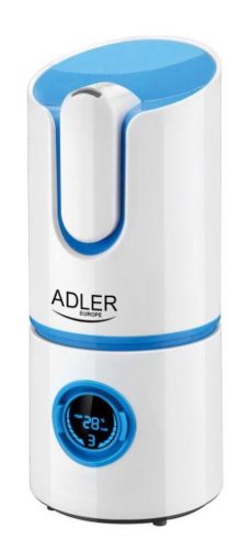 Umidificator adler ad 7957, 25 w, 2.2 l, 280 ml/ora (alb/albastru)