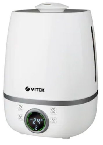 Umidificator de aer Vitek VT-2332, 4 L, 25 mp, 300 mL/h (Alb)