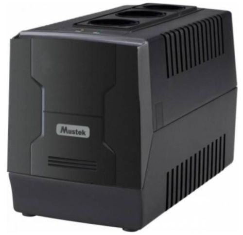 UPS Mustek PowerMust 400EG Line Interactive, 450VA/240W, 2 x Schuko, LED (Negru)