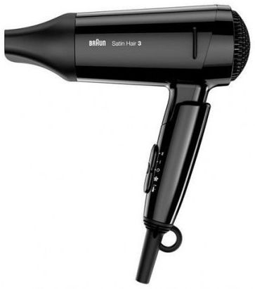Uscator de par Braun Satin-Hair HD 350 Style&Go Travel ready, 1600W