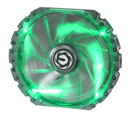 Ventilator BitFenix Spectre Pro, 230mm, Iluminare LED Verde
