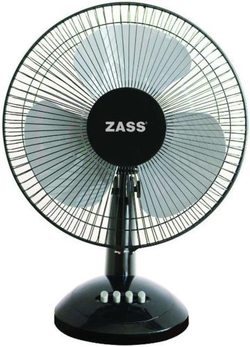 Ventilator de birou Zass ZTF 1202, 35W (Negru)