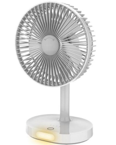 Ventilator de masa Platinet OPRDF326, 3 Viteze, Lampa LED (Alb)