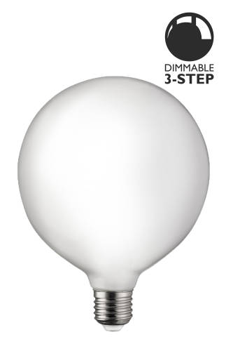 Bec LED dimabil L113, E27, 12.5cm, lumină caldă 