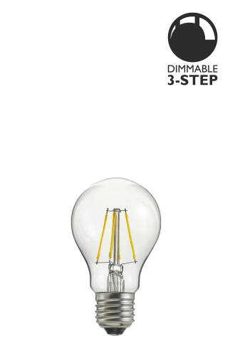 Bec LED dimabil L115, E27, 6cm, lumină caldă 