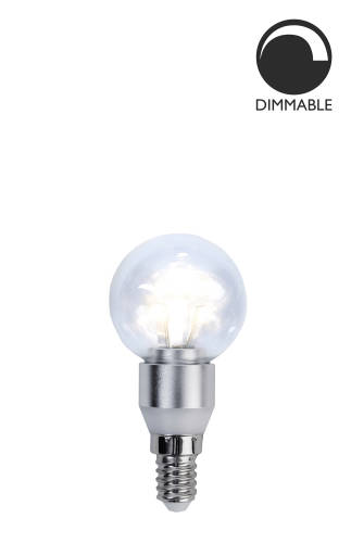 Bec LED dimabil L173, E14, 4.5cm, lumină caldă 