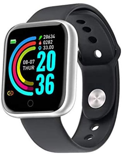 Ceas smartwatch L18, Bluetooth, Pedometru, Monitorizare Somn Puls Activitati, Notificari, Black
