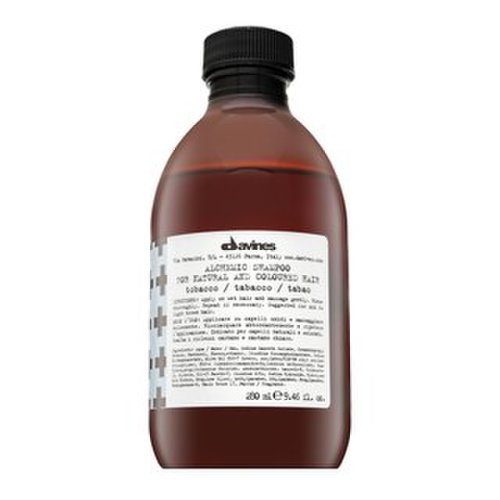 Davines Alchemic Shampoo șampon nuanțator pentru păr castaniu Tobacco 280 ml