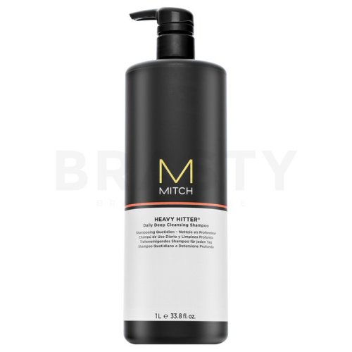 Paul Mitchell Mitch Heavy Hitter Deep Cleansing Shampoo șampon pentru curățare profundă pentru bărbati 1000 ml