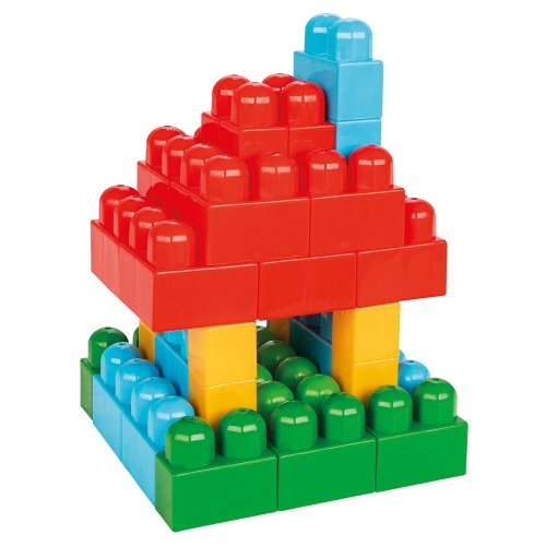 Jucarie Pilsan Cuburi de construit in cutie Super Blocks 40 piese