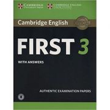 Cambridge English: First 3 - Student's Book (with Answers and Audio)