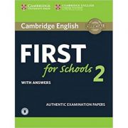 Cambridge English: First for Schools 2 - Student's Book (with answers and Audio)