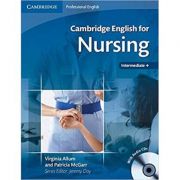Cambridge: English for Nursing Intermediate Plus - Student's Book (with Audio 2x CDs)