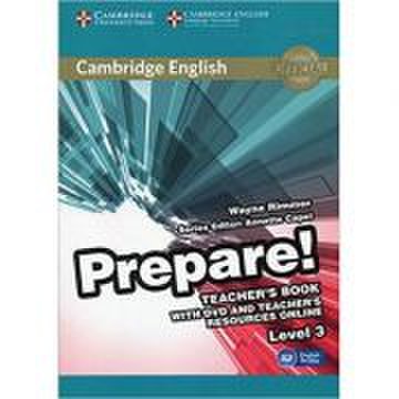 Cambridge English: Prepare! Level 3 - Teacher's Book (with DVD and Teacher's Resources Online)