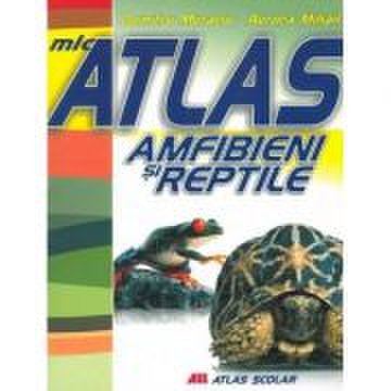 Mic atlas - amfibieni si reptile - aurora mihail, dumitru murariu