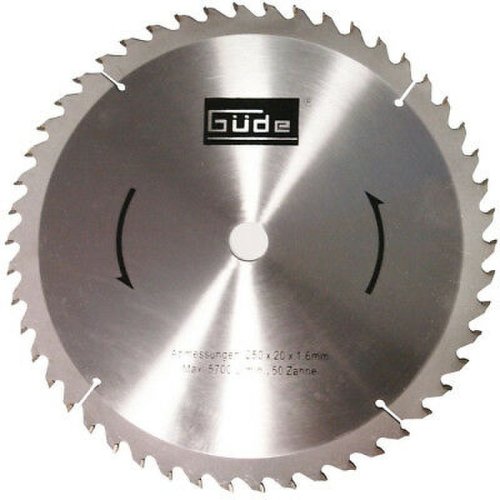 GÜde - Disc pentru fierastrau circular, taiere lemn guede 55023, o250x20 mm, 50 dinti