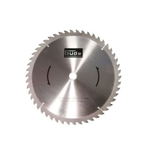Disc pentru fierastrau circular, taiere lemn Guede 55076, O210x30 mm, 60 dinti