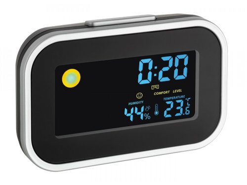 Termohigrometru digital cu ceas desteptator TFA S60.2015