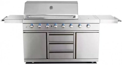 All Grill - Bucatarie de exterior modulara, gratar pe gaz si carbune cu air system all'grill top-line ultra 100930