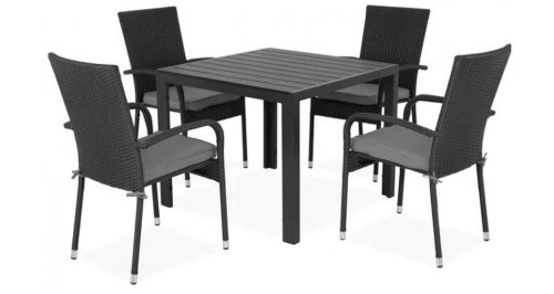 Alti Producatori - Set mobilier terasa si gradina encore si presley, 4 scaune cu masa