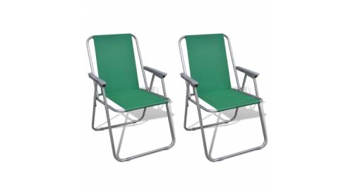 Alti Producatori - Set scaune pliabile de camping, verde