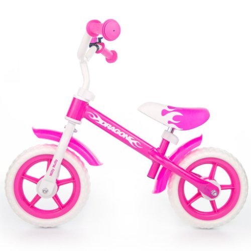 Milly Mally Bicicletă de echilibru pentru copii, roz