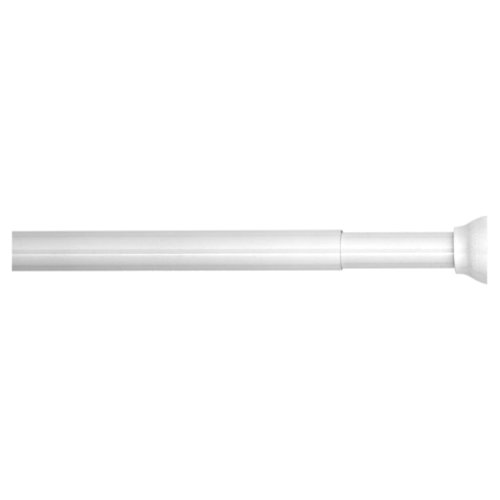 Sealskin bară pentru perdea de duș telescopică, alb, 255 cm 
