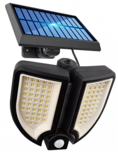 Gave - Lampă solară yt-90 90 led cu senzor de mișcare și telecomandă