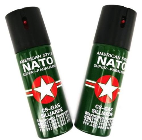Set 2 Spray NATO paralizant de buzunar
